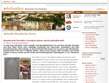 Tablet Screenshot of blog.e-kolumbus.de